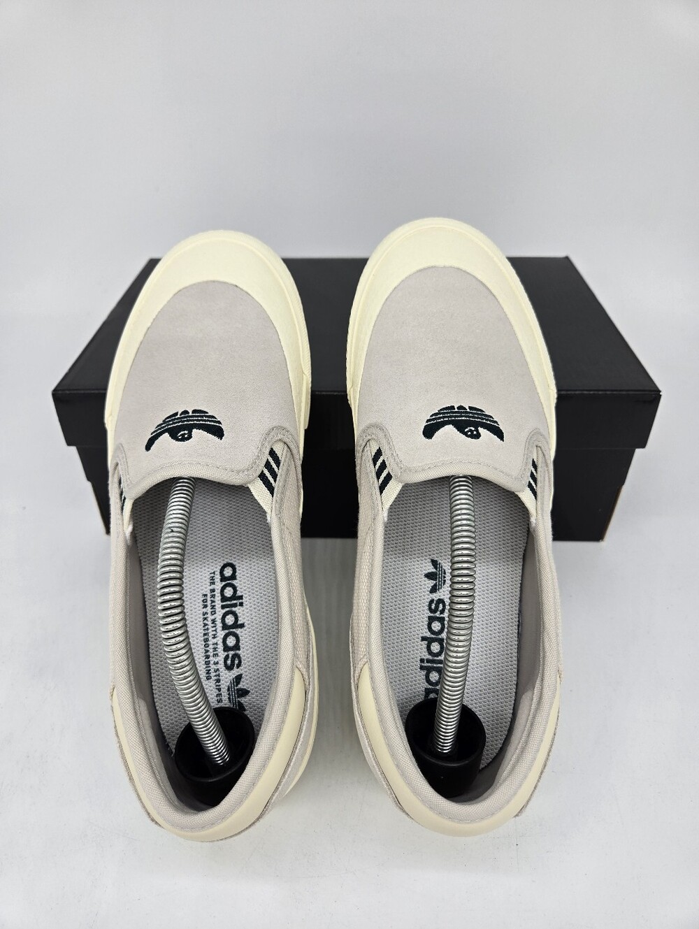 adidas Shmooofoil Slide HQ4721 Beige Wonder Sage Shoes Men's Size 6.5 - Picture 5 of 8